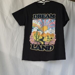 Dream Land Black Kids T-Shirt